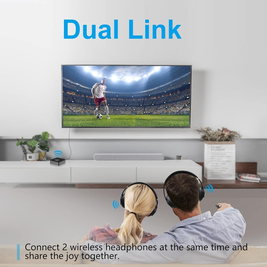 ZIOCOM Bluetooth Adapter Stereoanlage,Bluetooth Sender Empfänger 5.0 Audio Adapter für TV/PC/MP3/Hei