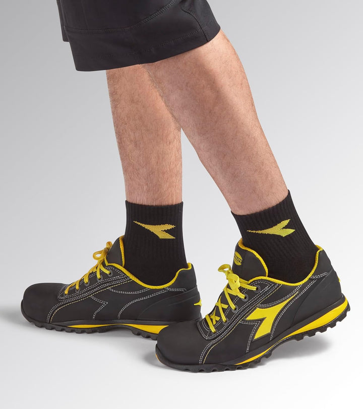 Diadora 701.170235 Glove Ii Low S3 Hro, Unisex-Erwachsene Arbeitsschuhe, Schwarz (Nero), 43 EU 43 EU
