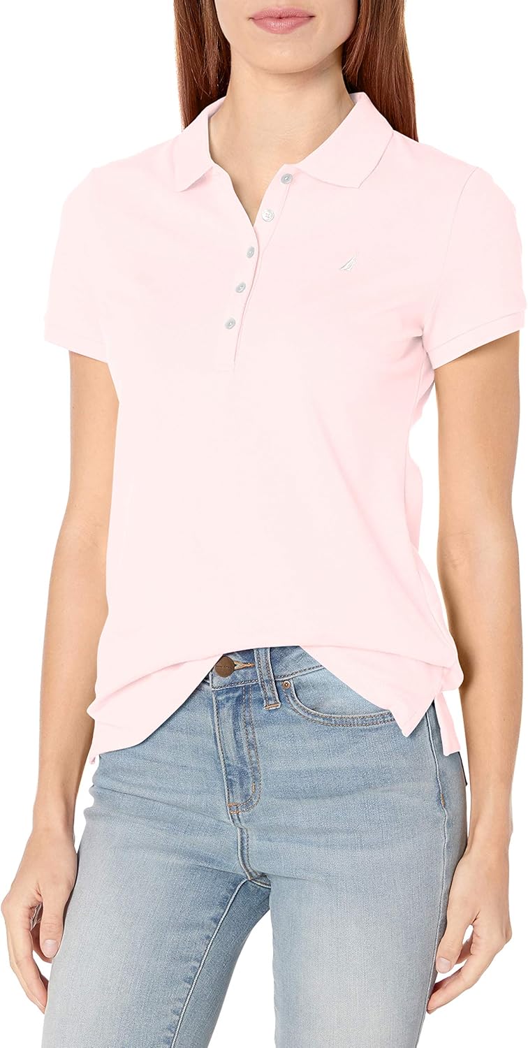 Nautica Damen Poloshirt M Pink - Cradle Pink, M Pink - Cradle Pink