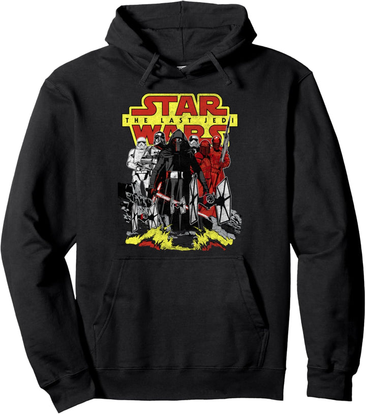 Star Wars Last Jedi Kylo Ren TIE Fighter Pullover Hoodie