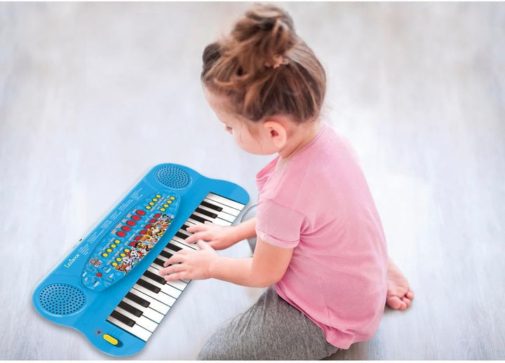 Lexibook Paw Patrol Elektronisches Keyboard mit Mikrofon, 32-Tasten-Piano, Mikrofon zum Singen, 22 D