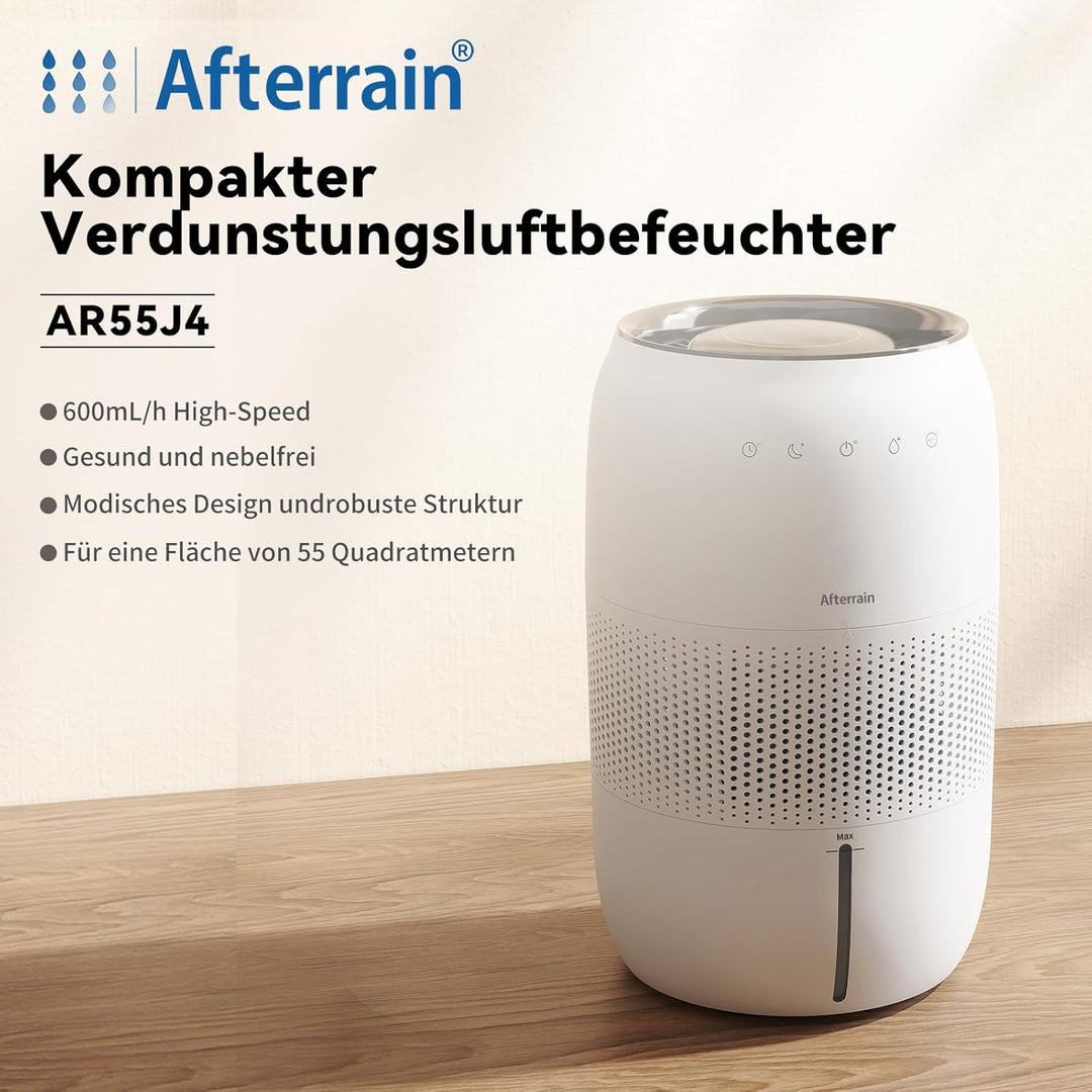 Kaltverdunstungs-Luftbefeuchter Raumbefeuchter ohne Nebel, Nebelfrei, Verdunster für Allergiker, & S