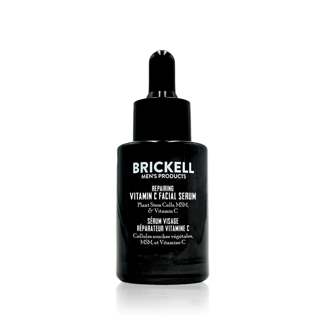 Brickell Men’s Anti-Aging Reparierendes Nachtserum für Männer mit Vitamin C – Natürlich und Organisc