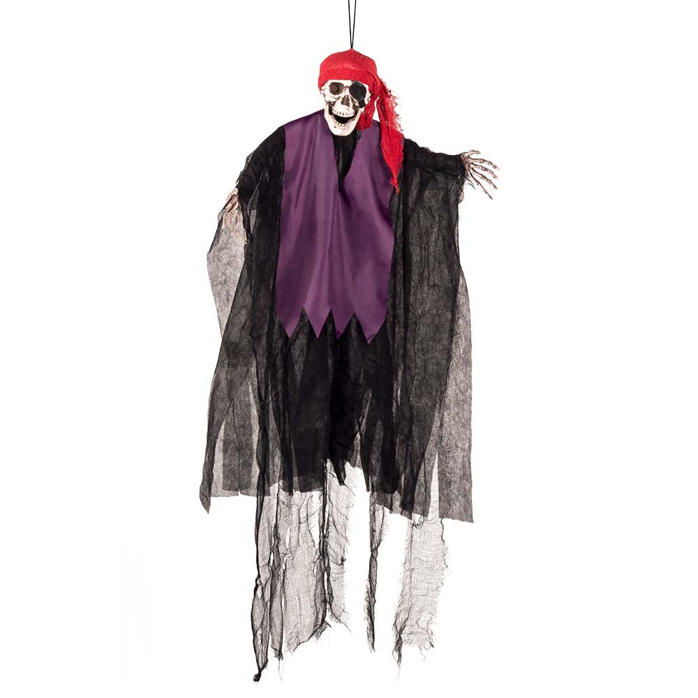 Boland 73041 - Hängender Pirat, Grösse 90 cm, Flying Pirate, Dekoration, Hängedekoration, Aufhänger,