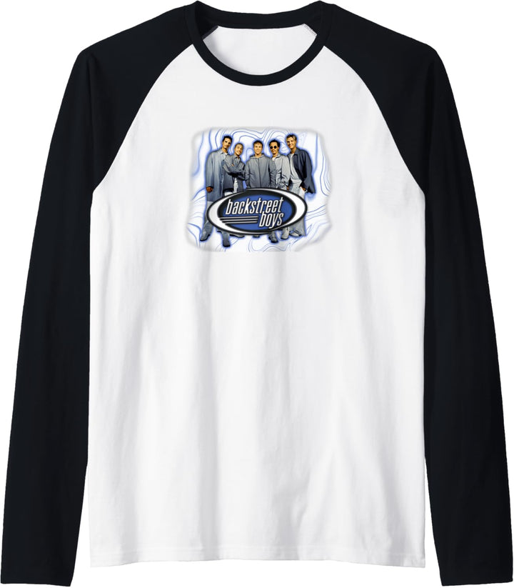 Backstreet Boys - Throwback Oval Logo Raglan