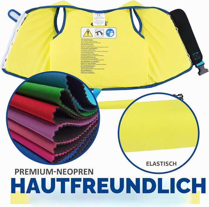 Kinder Schwimmweste - Jungen Mädchen Neopren Schwimmen Jacke Kleinkind Schwimmen Floating Neopren Sc