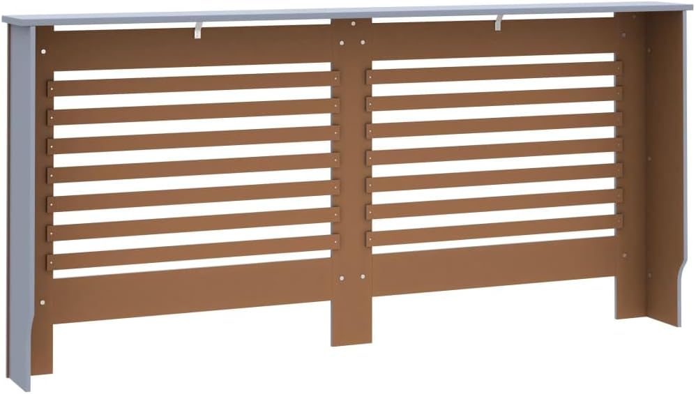 Wohnzimmer Heizkörperabdeckung 172x19x81.5 cm MDF Heizkörper Verkleidung Abdeckung Dekorative Latten