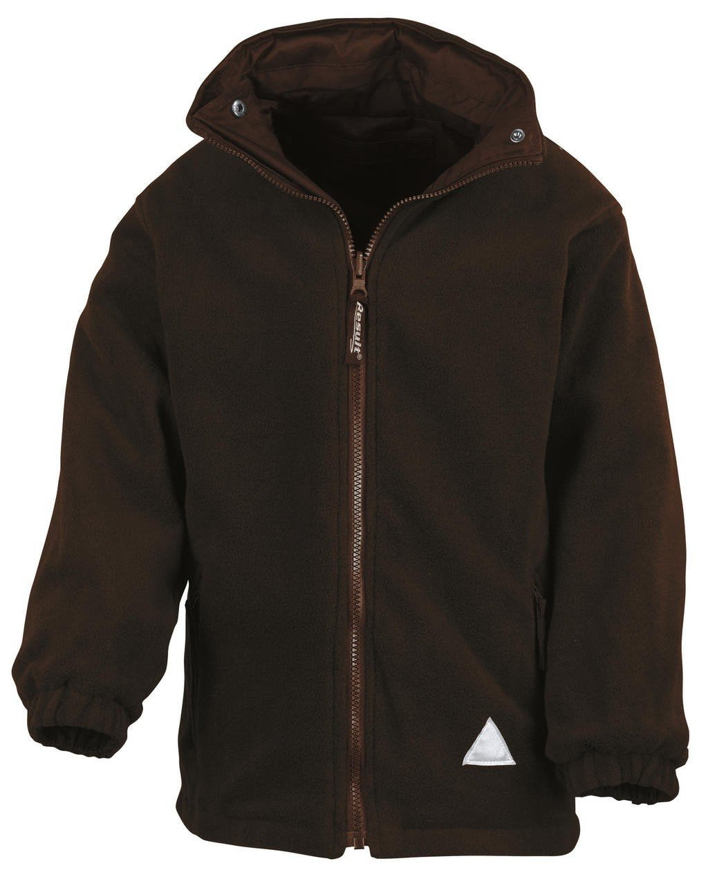 Result R160j Reversible StormDri 4000 Fleecejacke, Unisex, R160J 2X-Large/Size 13/14 Braun, 2X-Large