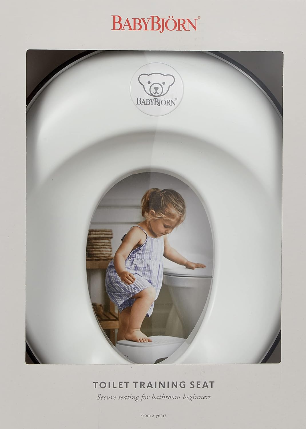 BabyBjörn Toilettensitz, Weiss/Schwarz, Weiss/Schwarz