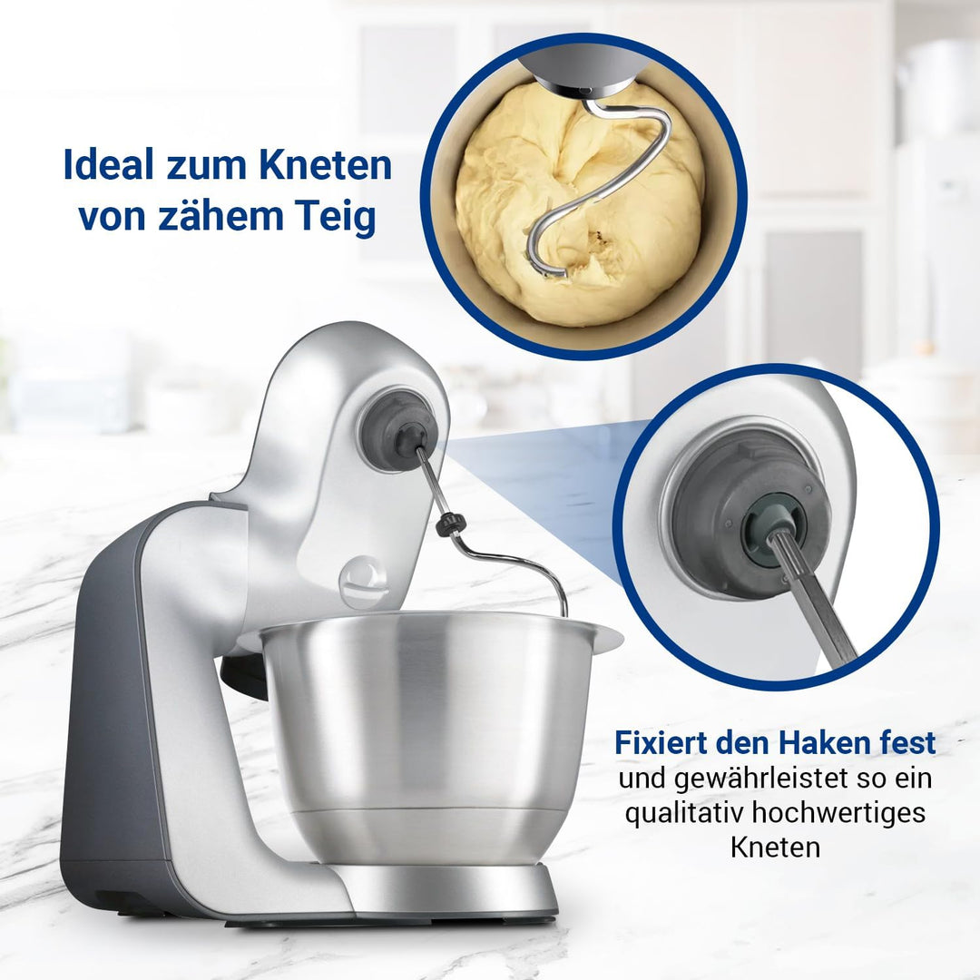 VIOKS Knethaken Ersatz für Bosch 00659890 659890 Rührhaken Rühraufsatz Rührer Knetwerkzeug Küchenmas