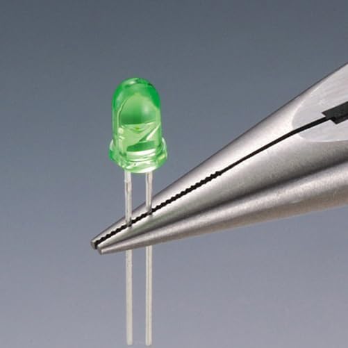 Kompakte Spitzzange für Präzisionsarbeiten, mit ESD-Schutz Griffen und Seitenschneider aus Karbonsta