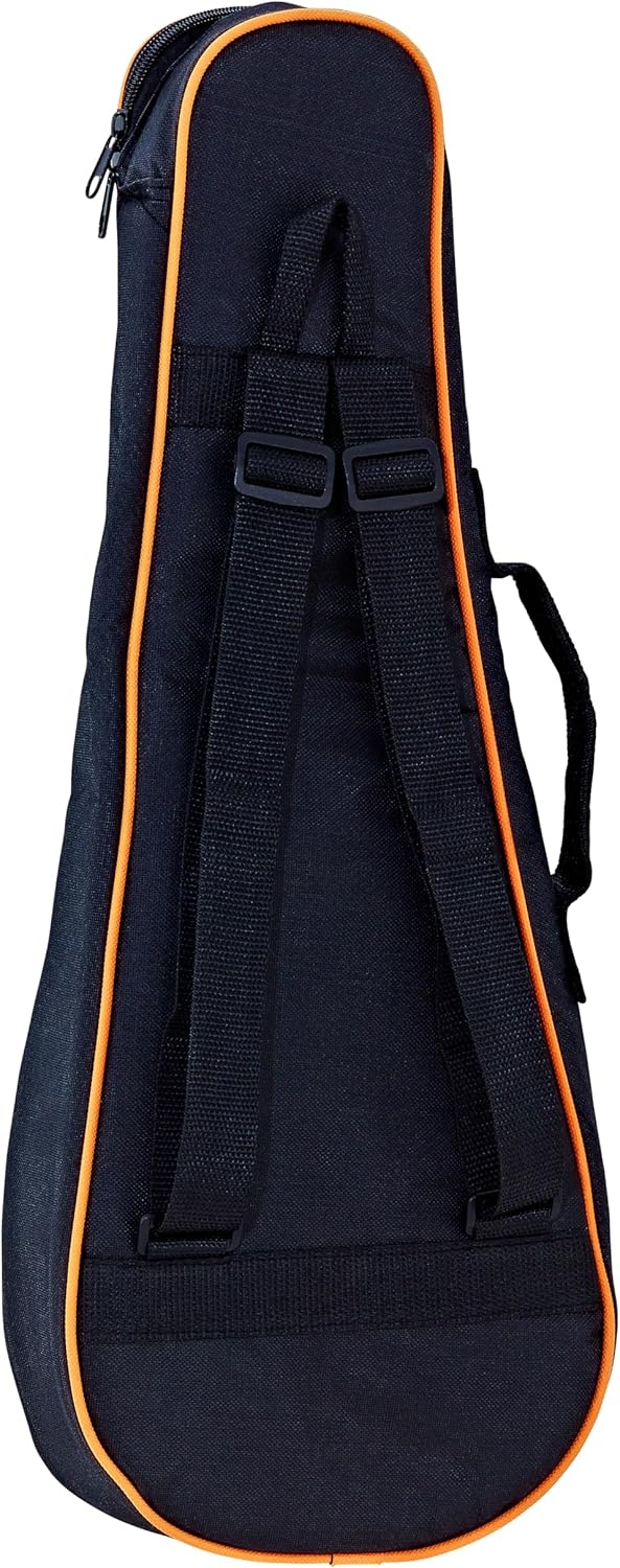 Ortega Guitars OUBSTD-TE Ukulelen Tasche mit Zwei Schultergurte für Gitarre