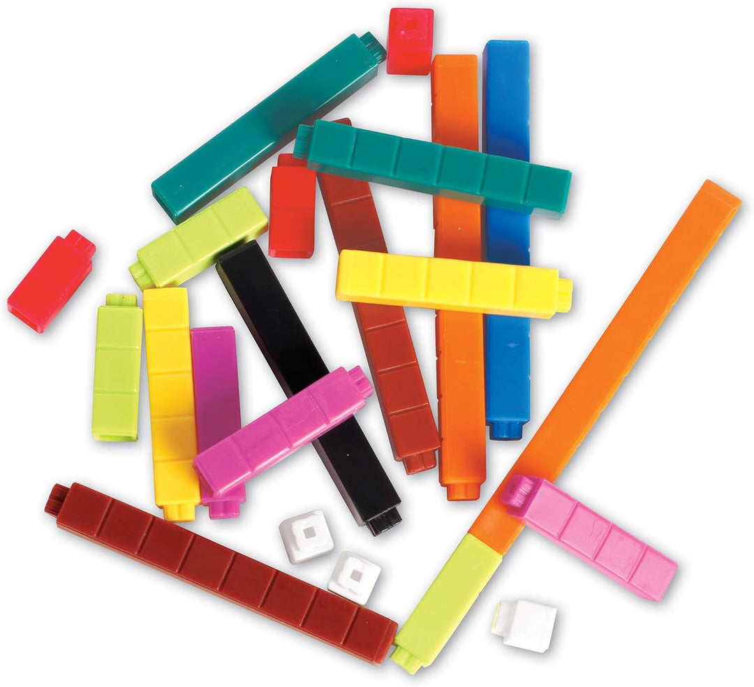 Learning Resources Cuisenaire Rods Plastic Connecting Classroom Set