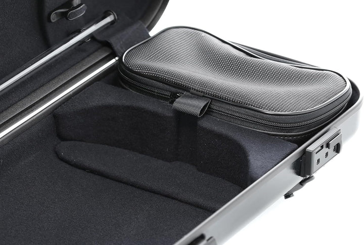 GEWA Violinkoffer AIR 2.1 schwarz matt, mit zusätzlichem Seitengriff, Made in Germany schwarz matt m