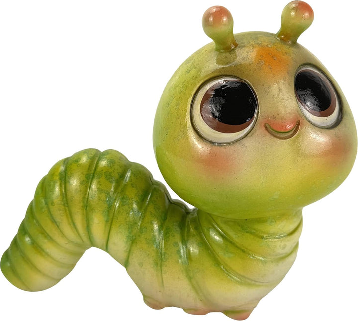 Gartenfiguren für draussen, Regenwurm, Raupe - Deko Figuren für Garten, Terrasse und Balkon - wetter