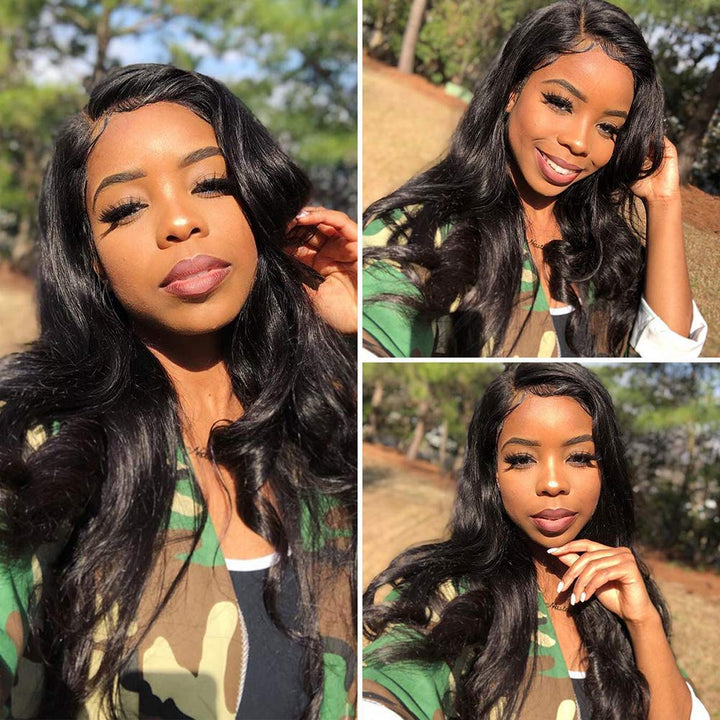 Echthaar Perücke 5x5 Mensch Haar Perücke Body Wave Brazilian Remy Haar Pre Plucked Natural Haarline