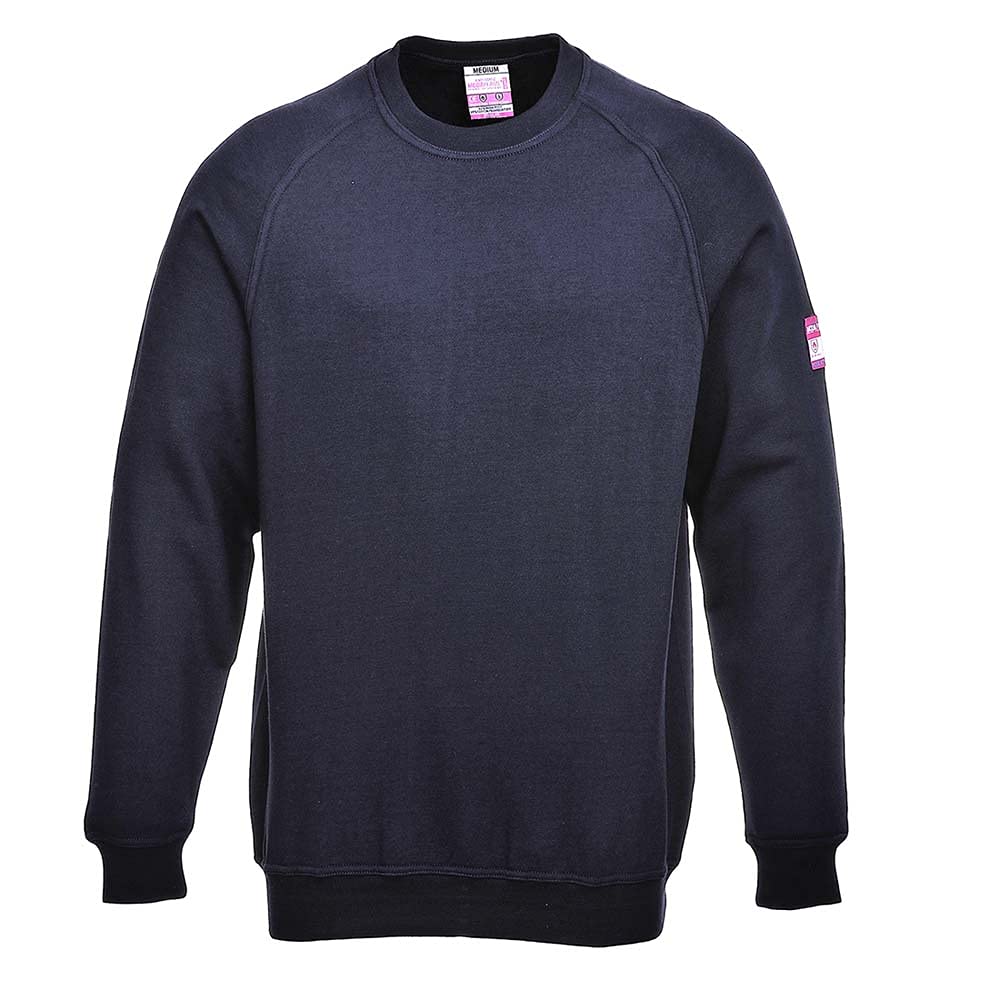 FR Antistatic Sweatshirt Color: Navy Talla: XSmall XS Marine, XS Marine