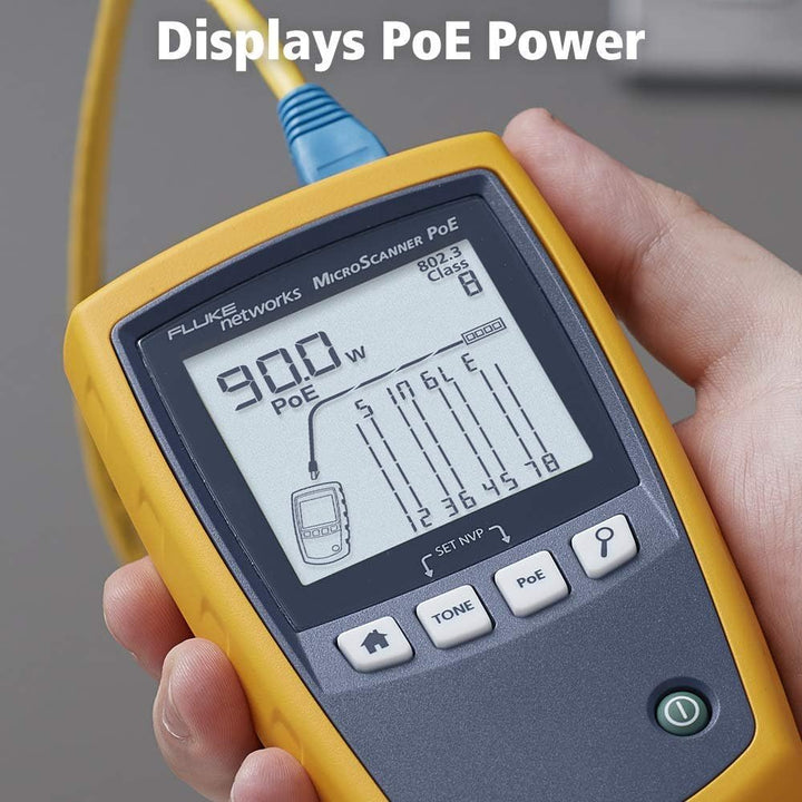 Fluke Networks MicroScanner PoE-Profi-Kit