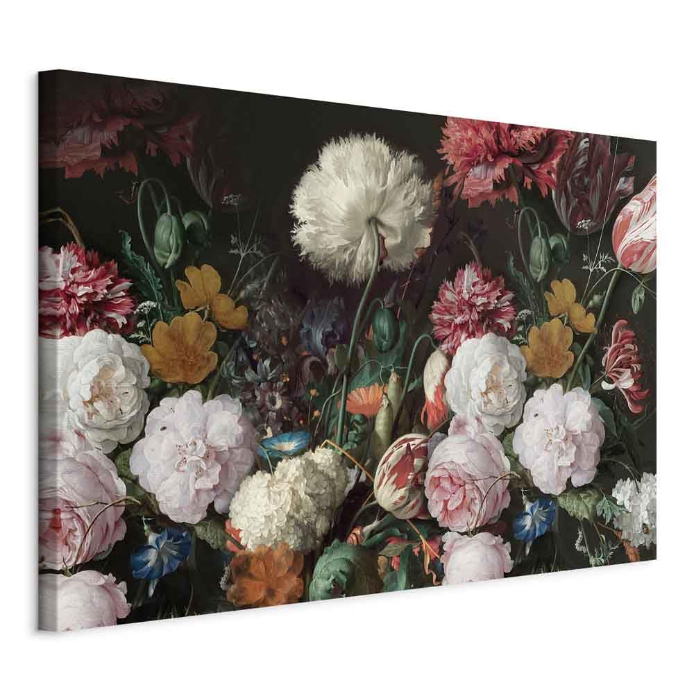 murando Akustikbild Blumen 120x80 cm Bilder Akustikschaum Hochleistungsschallabsorber Schallschutz L