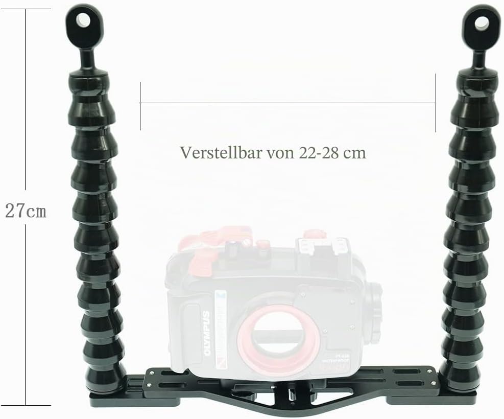 nitescuba Unterwasser Tray Kameraschiene Action-Kameras Fotostabilisator für gopro, RX100,PT-059 mit