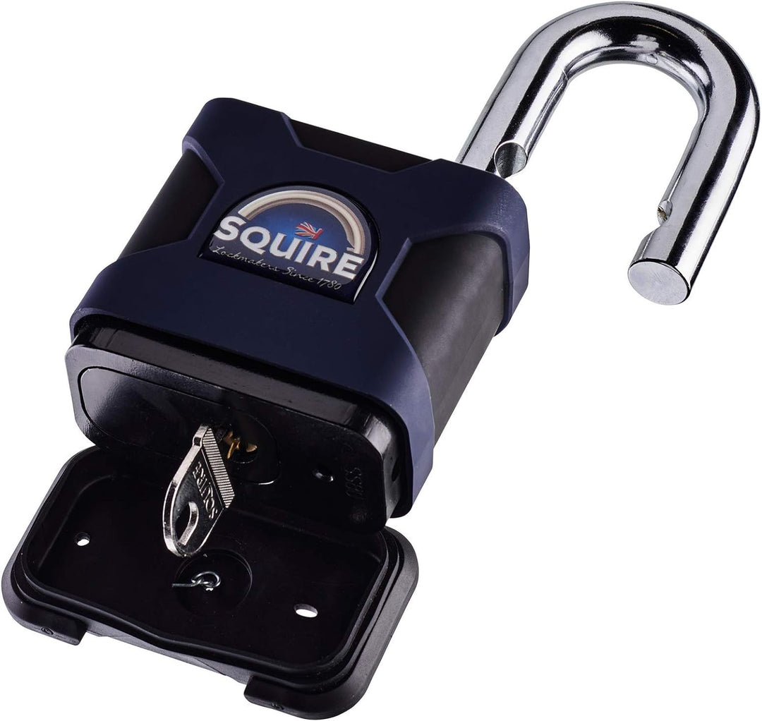 SQUIRE SS80S Hochsicheres Vorhangschloss 80mm CEN6 Bunt, 80mm CEN6 Bunt