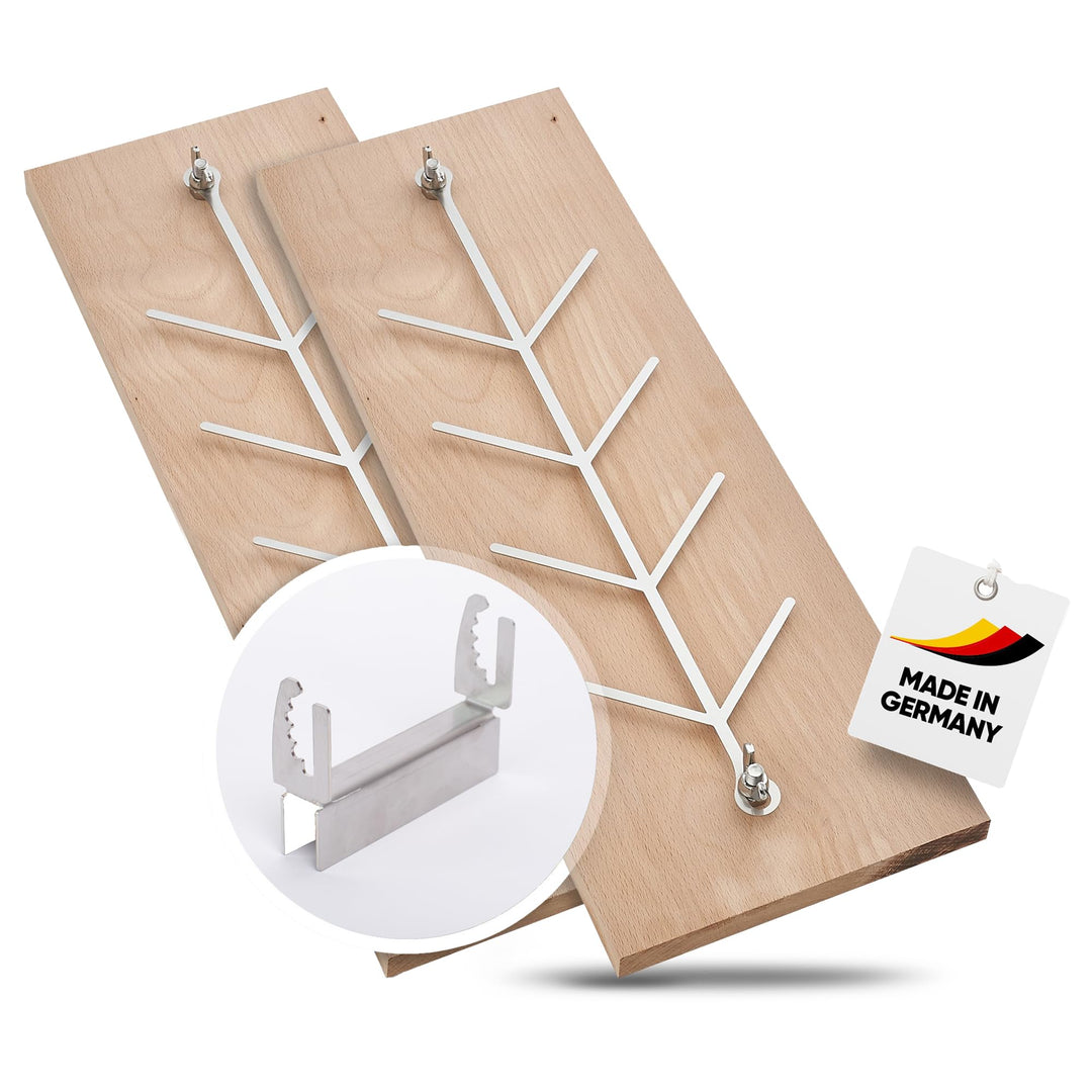 Flammlachsbrett, Räucherbrett, Flammlachs Brett aus dt. Buche. Geeignet für Feuerschalen,Outdoor Gri