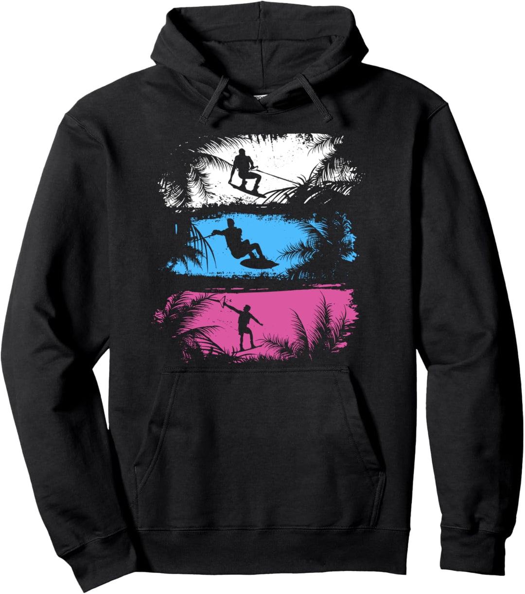 Wakeboarding Wakeboard Wakeboarder Geschenk Pullover Hoodie