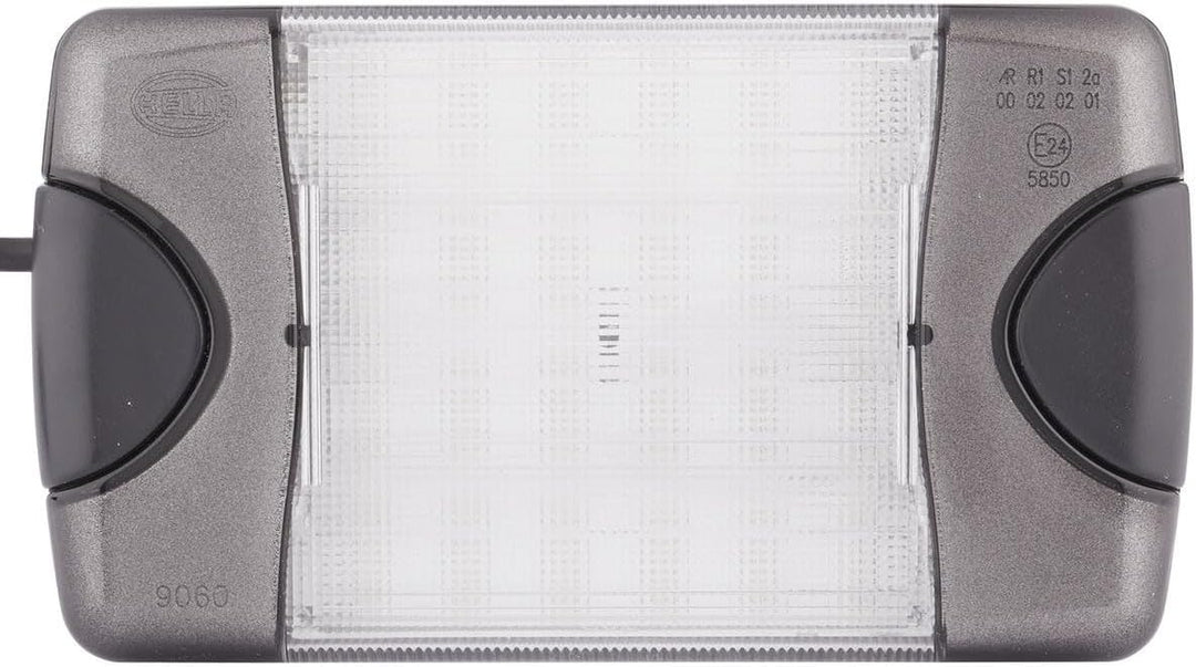 HELLA - Blinkleuchte - DuraLED - LED - 24/12V - Anbau/geschraubt - Lichtscheibenfarbe: glasklar - Ka