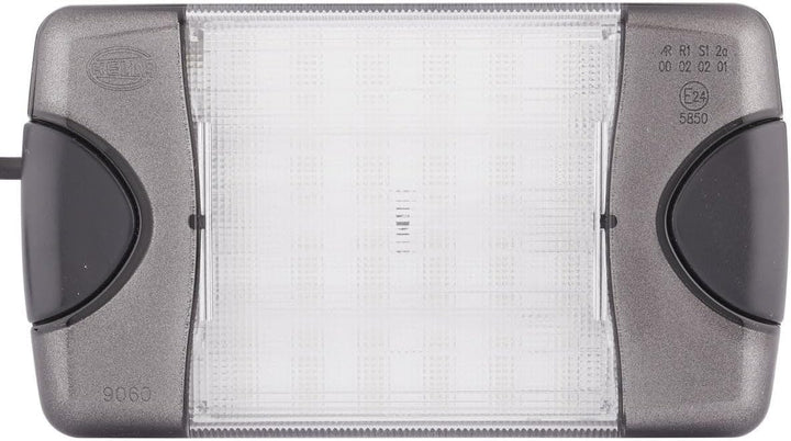HELLA - Blinkleuchte - DuraLED - LED - 24/12V - Anbau/geschraubt - Lichtscheibenfarbe: glasklar - Ka