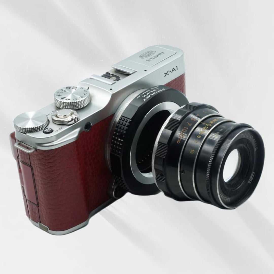 PHOLSY Objektivadapter Kompatibel mit Leica M39 auf FX Kameras für L39 M39 LTM 39mm Objektiv und FX
