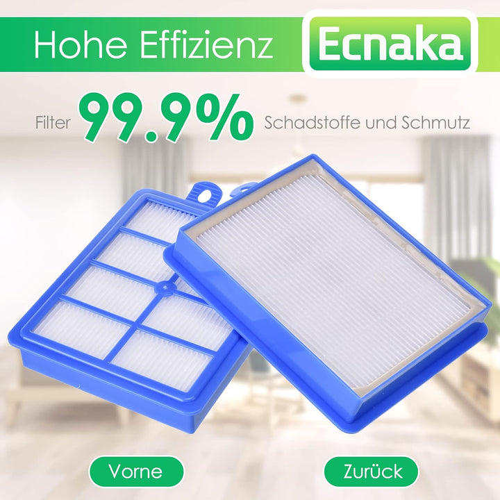 3 in 1 USK4 HEPA Filter Ersatzteile Ersatzfilter für AEG Ausk11 Lx7 Lx8 Allergy Plus Filter, EF129 E