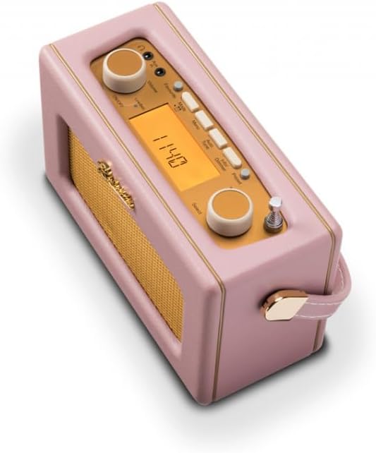Roberts Radio Revival UNO BT Portable Analogique et numérique Rose