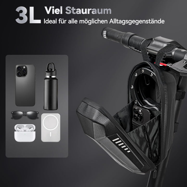 HEETA E Scooter Schloss Zahlenschloss mit Tasche, 8mm Fahrradschloss Hohe Sicherheit, e Roller Schlo