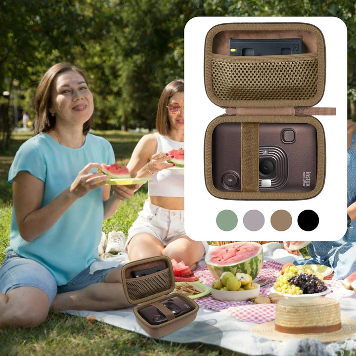 co2CREA Harte reiseschutzhülle Etui Tasche für Fujifilm Instax Mini LiPlay/LiPlay 2 /LiPlay+ Sofortb