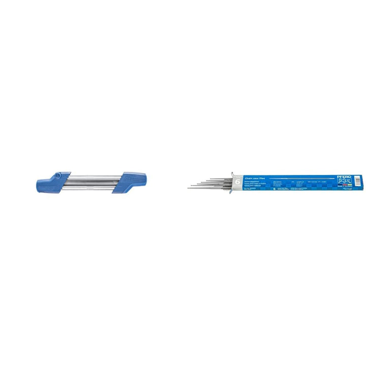 PFERD 17301 Kettensägeschärfgerät Chain Sharp CS-X, Feilen-ø 4,8 mm, 11098048 – Sägezahn und Tiefenb