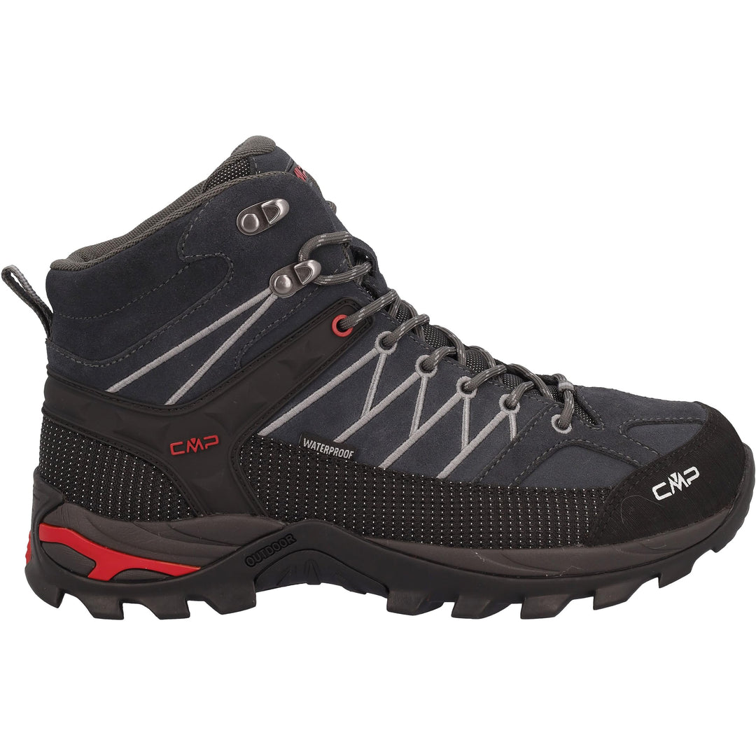 CMP RIGEL Jungen Trekking & Wanderhalbschuhe 41 EU Titanio Ferrari, 41 EU Titanio Ferrari