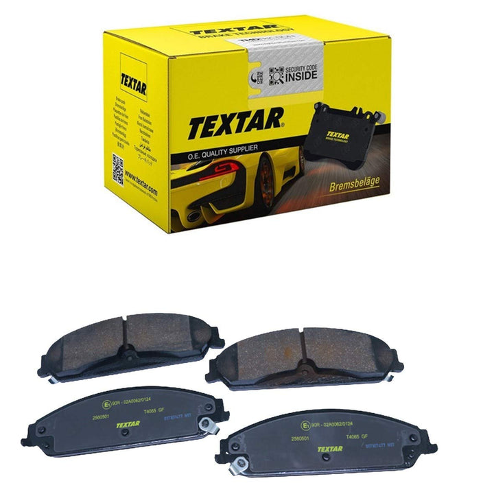 TEXTAR Original Bremsbelagsatz, Scheibenbremse Vorderachse