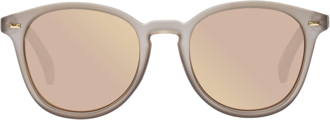 Le Specs BANDWAGON - Sonnenbrille für Damen und Herren Runde Rahmenform mit UV-Schutz Einheitsgrösse