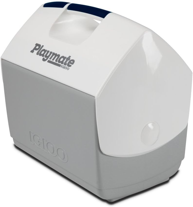 IGLOO - Outdoor Playmate Elite Kühlbox, Rot und Weiss - 15 Liter 15.2 Liter Grau, 15.2 Liter Grau