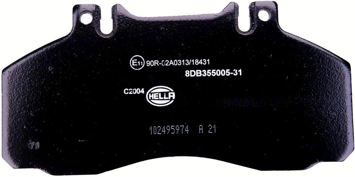 HELLA PAGID 8DB 355 005-311 Bremsbelagsatz - C2004 - Dicke/Stärke: 22mm - Bremssystem: Teves - für V