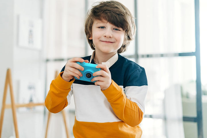 myFirst Camera 10 - Digitale Minikamera für Jungen Mädchen Alter 4-19 Jahre 5MP Video Foto Unterstüt