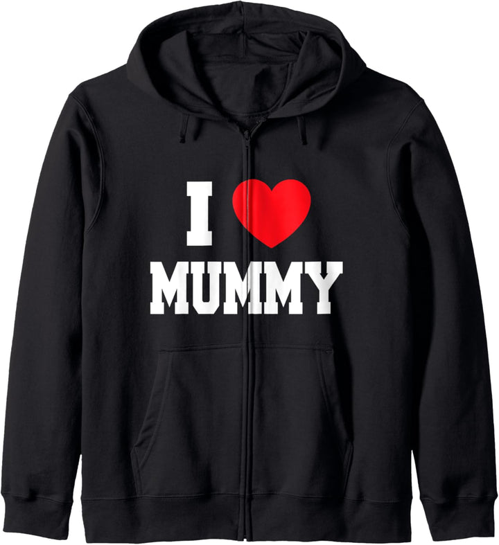 I Love Mummy Kapuzenjacke