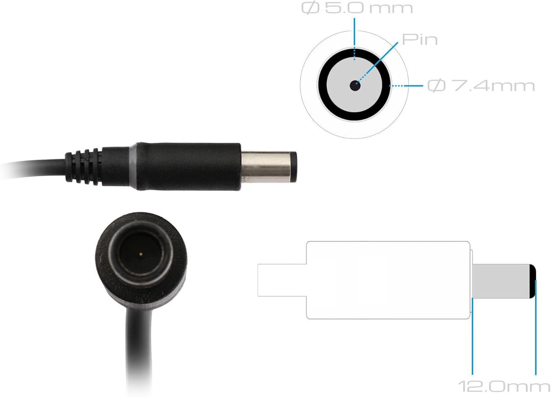 Dell Latitude 15 (E5540) Original Netzteil 65 Watt Flache Bauform