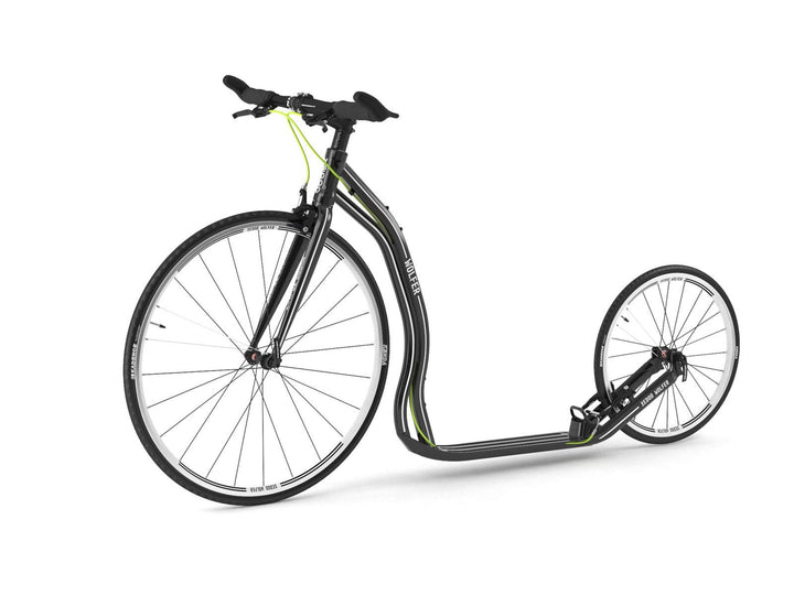 Yedoo Wolfer Tretroller - bis 120 kg, Kickscooter mit Luftreifen 28/20 - Scooter Roller für Erwachse