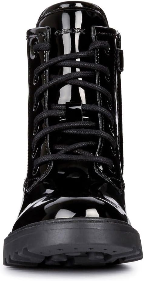 Geox Mädchen J Casey Girl Ankle Boot 28 EU Schwarz, 28 EU Schwarz