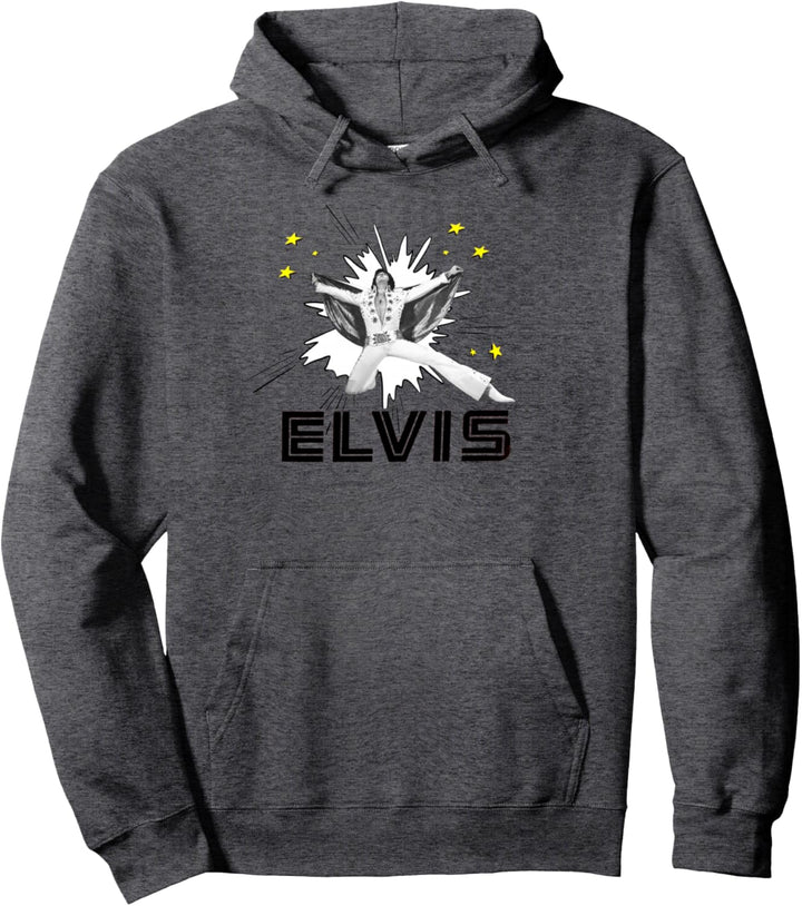 Elvis Presley Official The King Pullover Hoodie