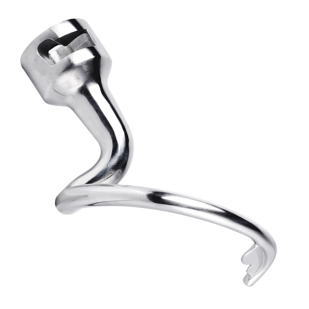 Spiralknethaken Edelstahl für KitchenAid 4,5–5 Quart Mittelgrosse Küchenmaschinen mit kippbarem Moto
