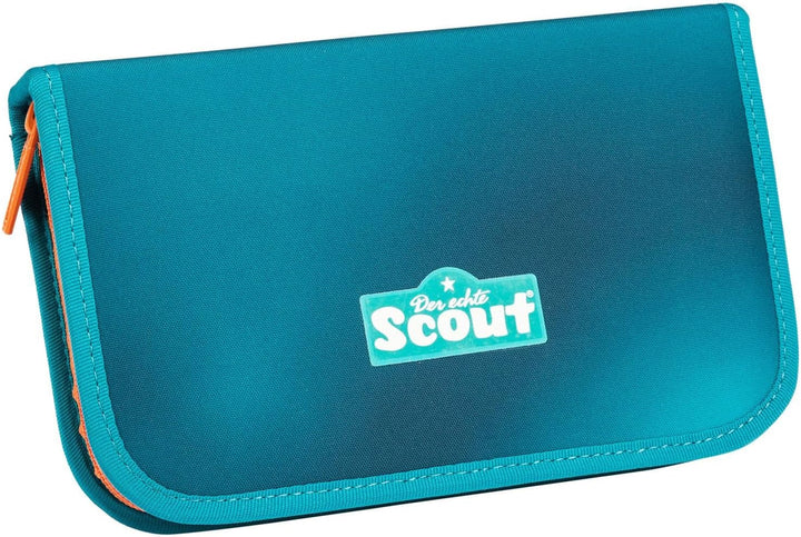 Scout Sunny II Schulranzen-Set 4-tlg. Exklusiv Superflash Seadragon 2023