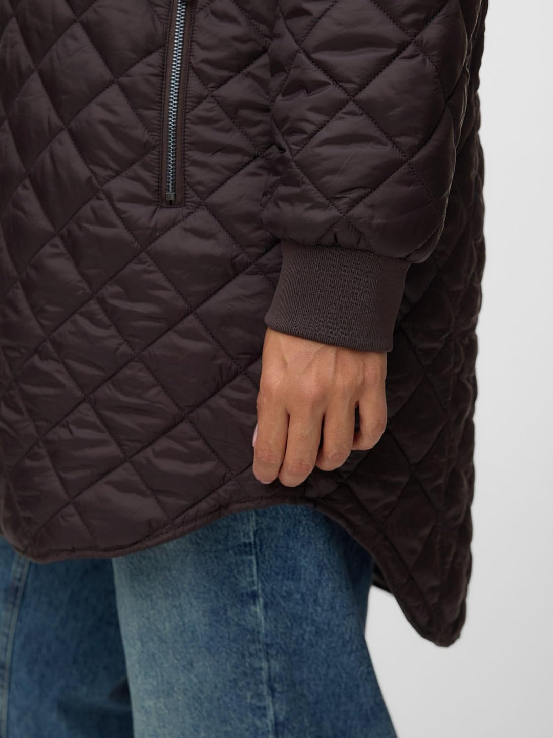 VERO MODA Female Mantel VMHAYLE Steppjacke | Coat Chocolate Torte XS, Chocolate Torte XS