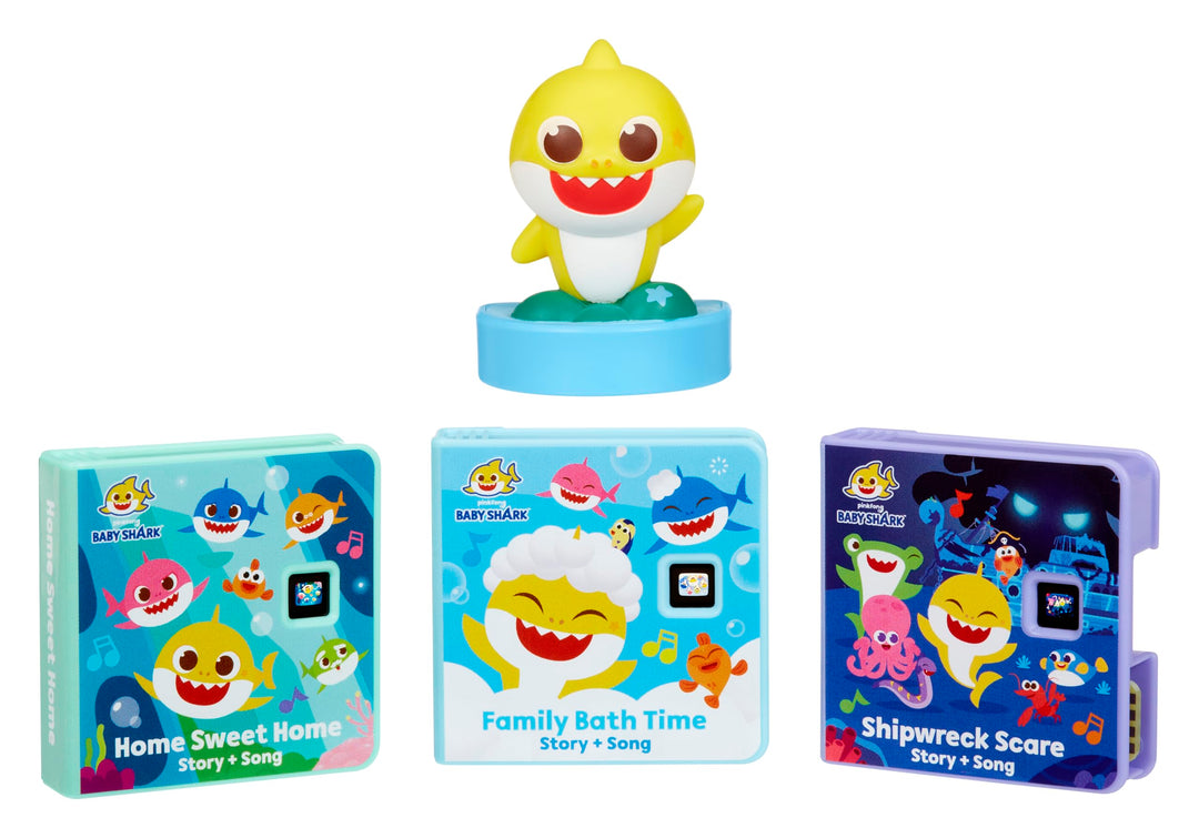 Little Tikes Baby Shark Family Collection, Storytime, Books, Audio Play Character, Gift and Toy for